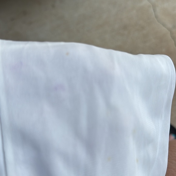 NOS Vintage Loomcraft Nylon Full Slip 40 Union Tags Oldstock Off White Lace asis - Picture 8 of 8